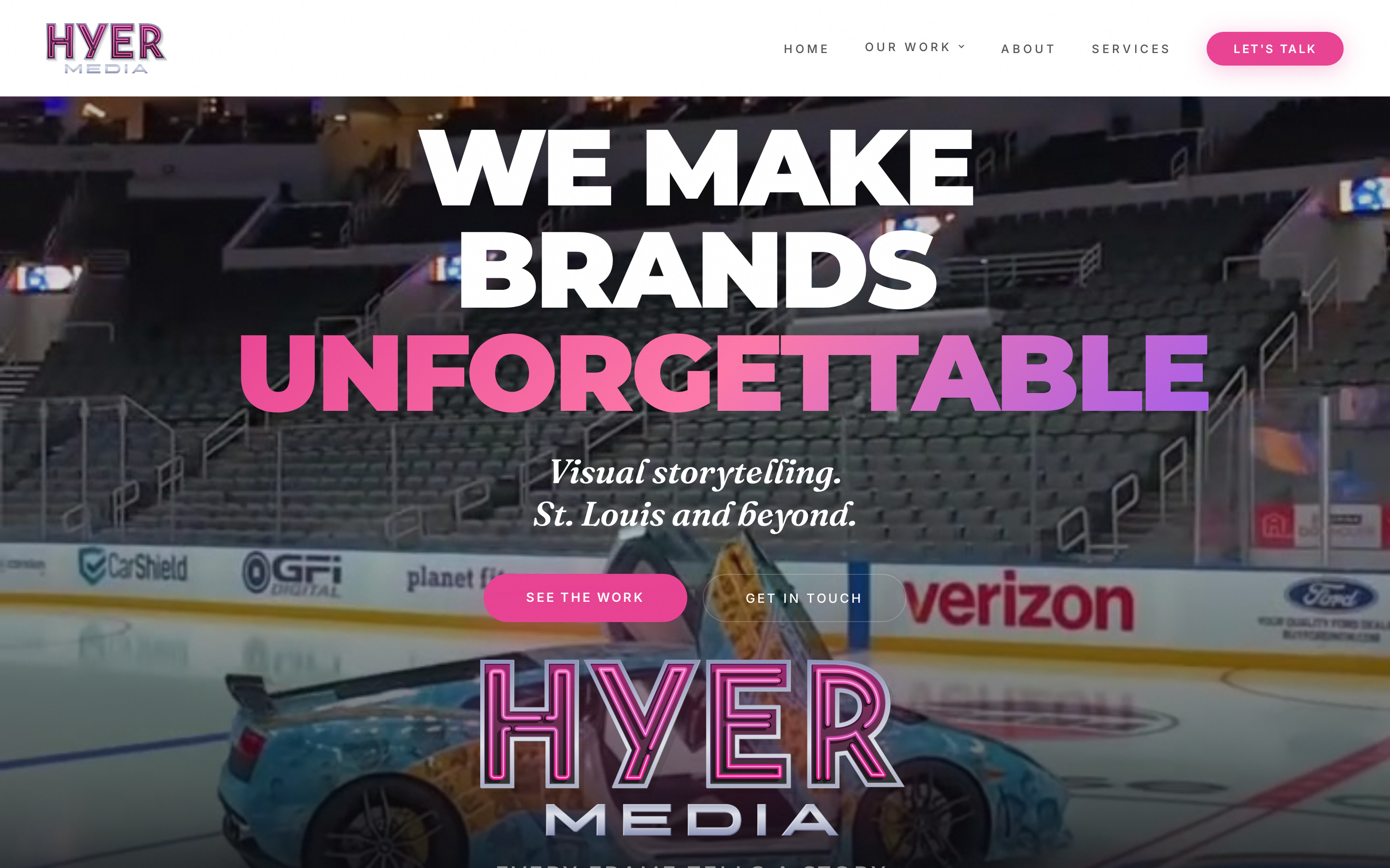 Hyer Media website