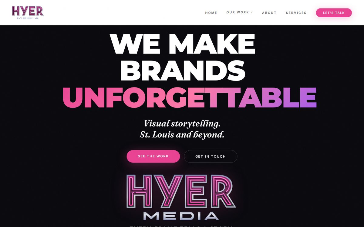 Hyer Media website